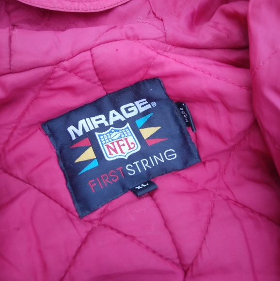 49ers vintage full length sideline jacket by mirage XL - Picture 3 of 8